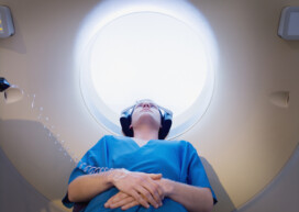 patient about to have mri examination