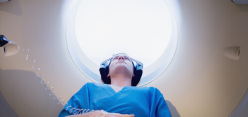 patient about to have mri examination