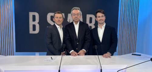 Marc Legeais, Michel Denisot, Charles-Henry Béglin